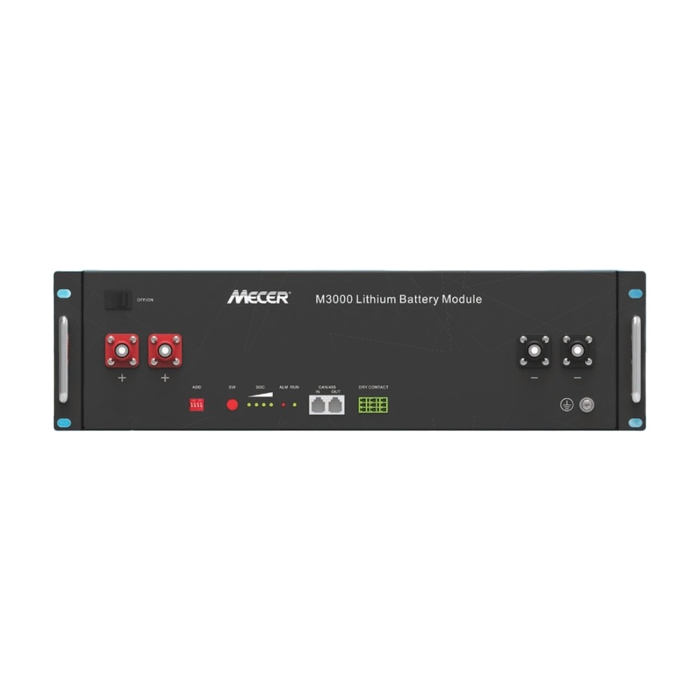 MECER M3000 3.55kWh 48V LiFePO4 LITHIUM BATTERY MODULE